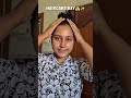 Oiling my hair like my grandma said 😌 #ytshorts #youtubeshorts #skincare #facepack