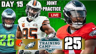 💥Eagles JOINT Practice With Browns Live Reactions 🚨 3 Corners And 1 Starting Job