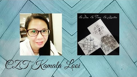 How To Draw Tanglepattern 8