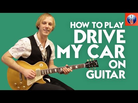 How to Play Drive My Car on Guitar - Beatles Guitar Lesson