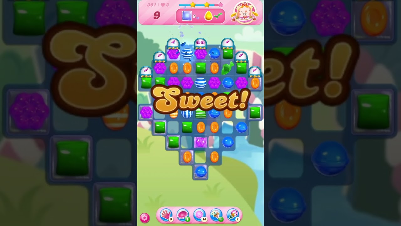 Candy Crush Saga Level 361 Android & IOS Gameplay 
