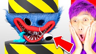 LANKYBOX REACTS TO CRAZIEST HYDRAULIC PRESS VIDEOS EVER!? (SATISFYING!)