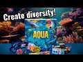 How to play the board game aqua