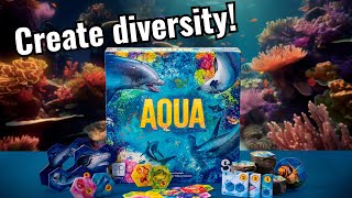 How to play the board game AQUA