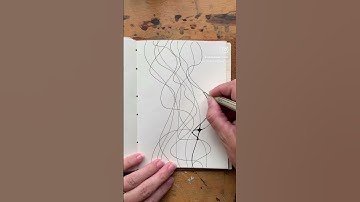 Neurographic Art Tutorial  #neurographicart #drawing #arttherapy #artastherapy #mentalhealth