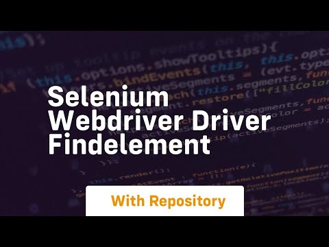 selenium webdriver driver