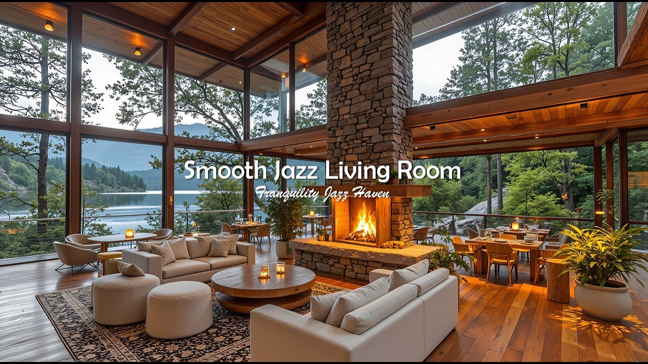 Расслабляющий Джаз В Уютной Атмосфере Оранжереи | Музыка В Стиле Smooth Jazz Для Гостиной, Снимаю...