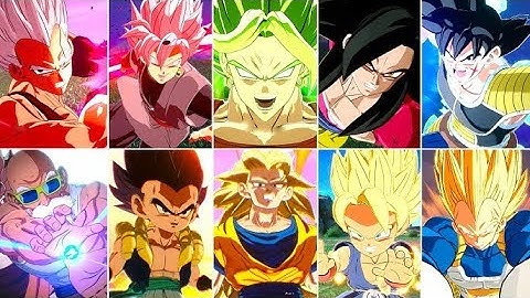 Dragon Ball: Sparking! Zero | All Transformations and Ultimate Attacks 4K 60FPS