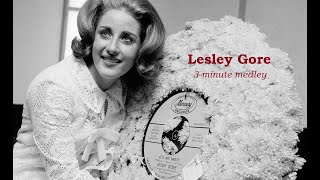 Lesley Gore 6-song music medley (in 3-minutes)