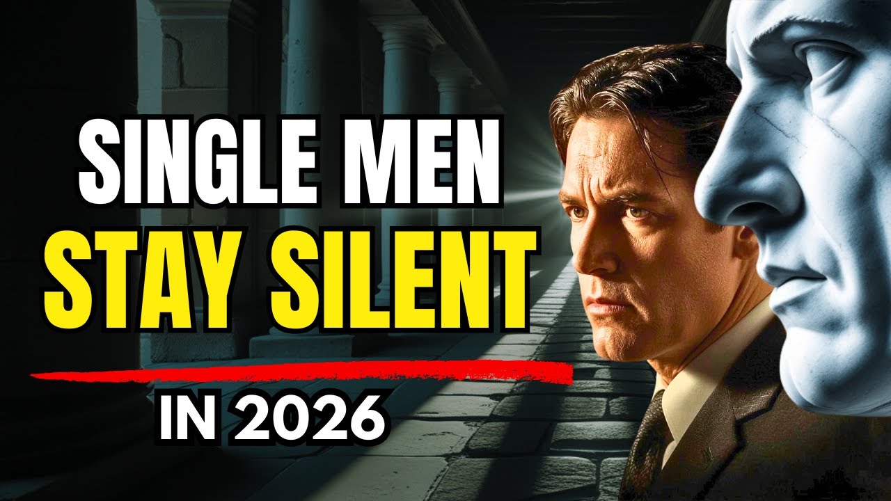 SINGLE MEN: FOCUS ON YOURSELF AND STAY SILENT IN 2026 | Stoicism for Self-Respect