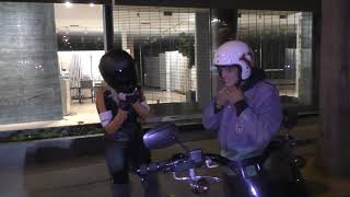 Nicky Whelan signs for a fan outside Craigs in West Hollywood
