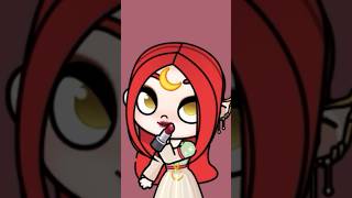 Asoka~ INDIA MAKEUP LOOK🇮🇳😍💞 en Avatar World!🪷♥️#asokatrend #avatarworld