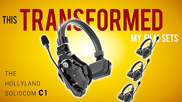 Transform how you work. The Hollyland SolidCom C1 will change your sets