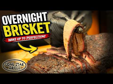 Overnight Smoked Brisket on the Lone Star Grillz El Fuego Trio