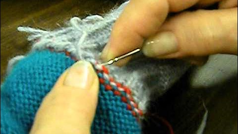 Sock Machine Experiences: Finishing a Sock from Circular Sock Knitting Machine by Carole Wurst