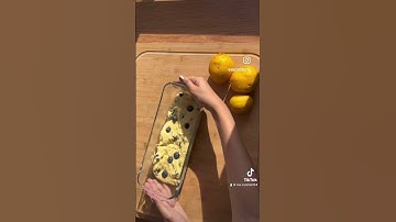 Lemon blueberry cake recipe 🍋🫐