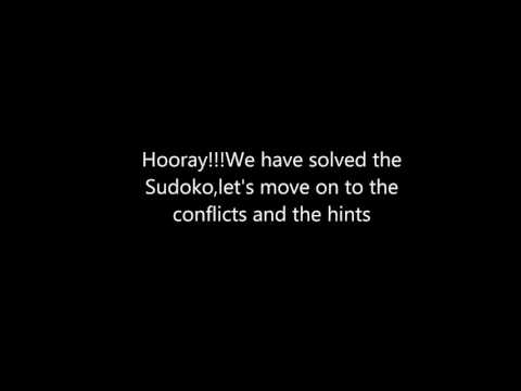 ICT1002 Sudoku Project 2015