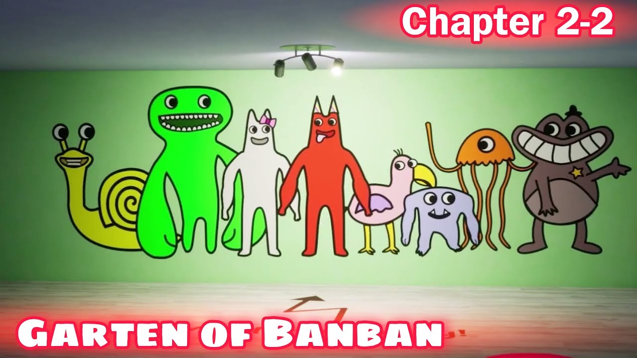 Garten of Banban ရဲ့ပဟေဋ္ဌိတွေနဲ့ပြည့်နေတဲ့ story ဇာတ်လမ်း Chapter 2-2