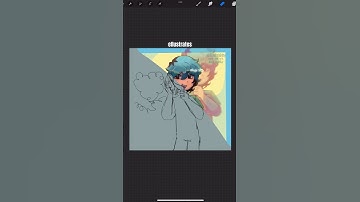 First video !! #artist #art #youtube #viral #digitalart #procreate #tutorial