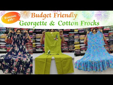 Budget Friendly Frocks || Starting 695/-