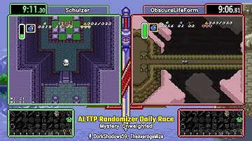 Mystery Unweighted Feb 03 2022. ALTTP Randomizer Daily Race