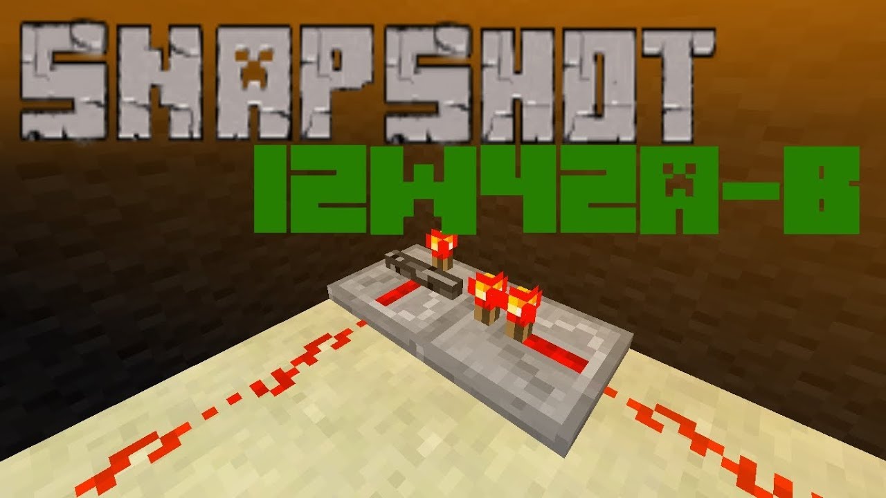 Minecraft Snapshot 12w42a-12w42b