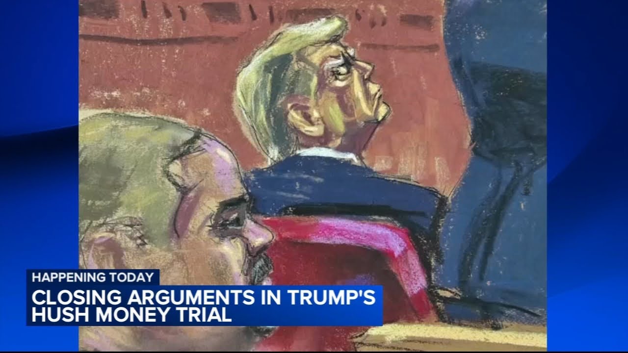 Closing arguments to begin in Donald Trump's hush money trial - YouTube