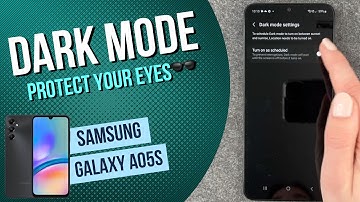 Samsung Galaxy A05s - How to enable Dark Mode • 📱 • ⚫️ • 😎 • Tutorial