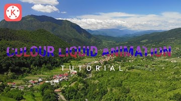 COLOUR LIQUID TEXT ANIMATION||Tutorial in KINEMASTER| TEXT ANIMATION IN KINEMASTER.