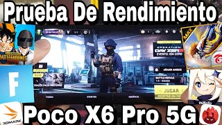 POCO X6 Pro 5G   Prueba De Rendimiento Y Juegos