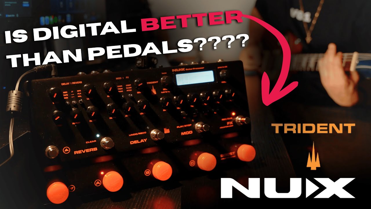The PERFECT Digital Guitar Setup?? - NUX Trident Guitar Effects-Processor (Review 2025)