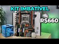 MELHOR KIT DE PC GAMER PRA JOGOS E TRABALHO POR R$660, XEON X99 DO ALIEXPRESS