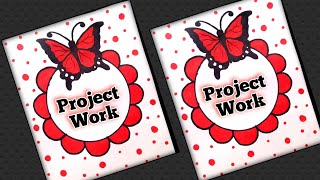 Front page design/Simple First Page Design/Project Work Designs/Project Design/Cover Page borders