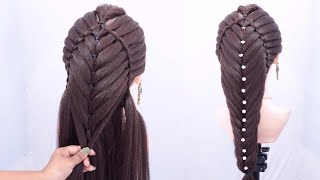 Advance Ponytail - Latest Beautiful Hairstyle | Long hair hairstyle for girls easy tutorial