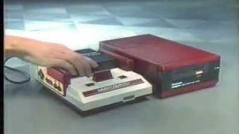 Nintendo Family Computer Disk System Commercial - Famicom