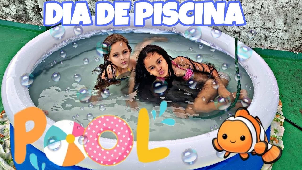 MONTANDO NA LAGE PISCINA  INFLÁVEL DE MIL LITROS 🤩