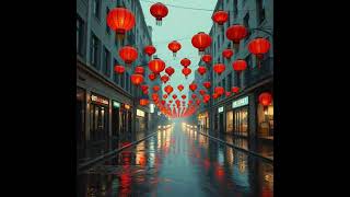 Lanterns Empty Streets