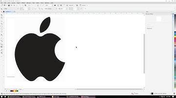 Apple Logo Designing in CorelDraw 2019 -Learn Logo Designing in CorelDraw - CorelDraw Tutorial Hindi