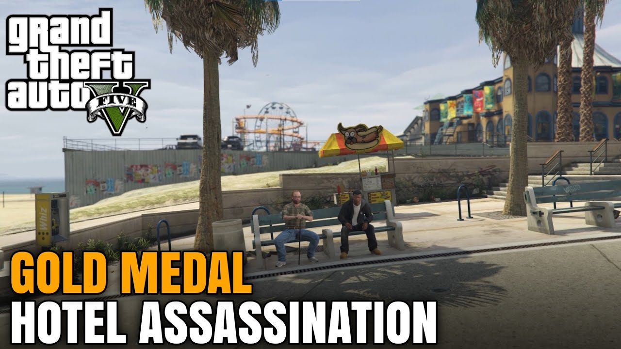 GTA 5 Mission 33 Hotel 100 Gold Medal Walkthrough 