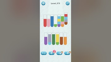 water sort jigsaw Puzzle games level 373 numpuz brain game color game android iOS games funny gaming