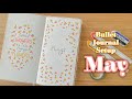 May Bullet Journal Setup • Plan with me little flowers theme