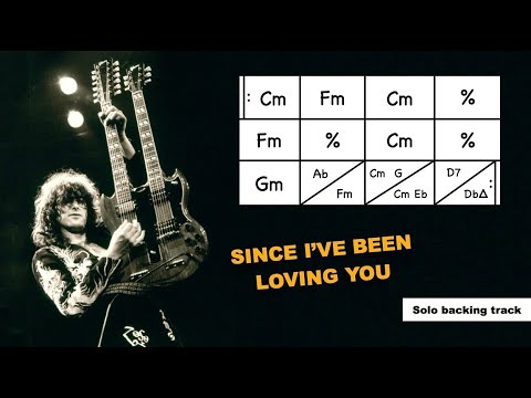 Since I Ve Been Loving You Led Zeppelin Solo Backing Track 