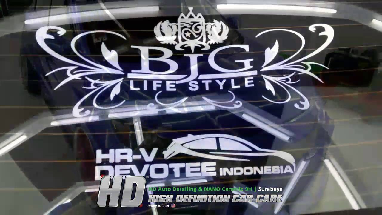 Laminating Mobil Surabaya Honda HRV Modifikasi HD Nano Ceramic 9H Coating