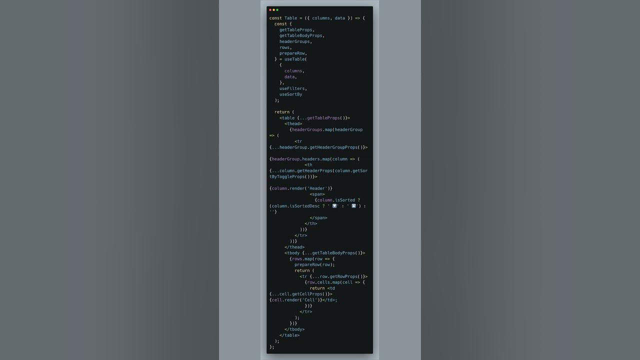 Boost react tables with tanstack ranger react youtube