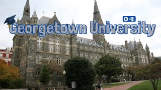 Historic Virtual Georgetown University Tour  (4K with 3D Audio)