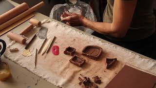 Making Plaster Stamps