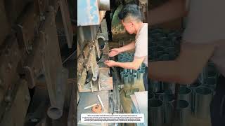 Amazing Metal Pipe Forming Process
