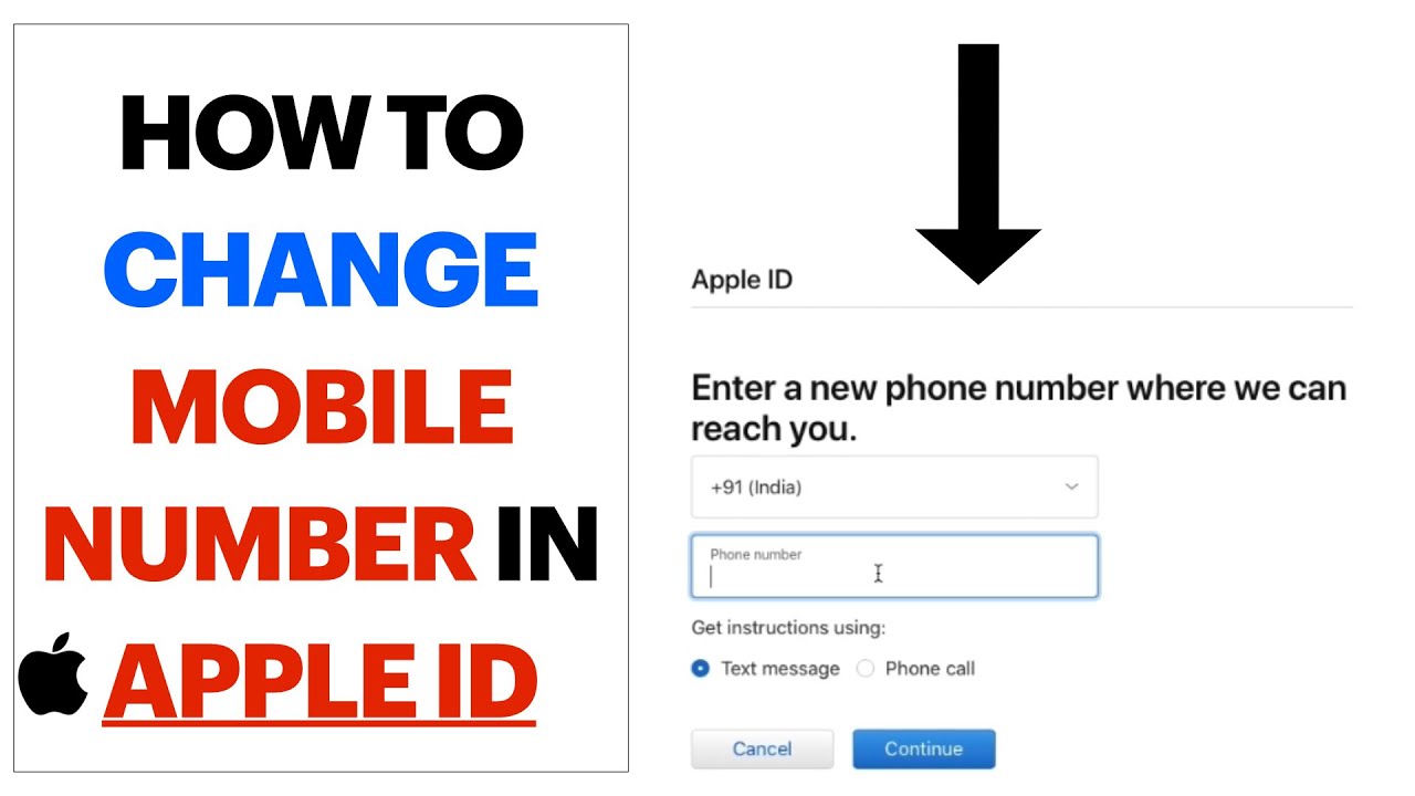 How To Change Mobile Number In Apple Id If Not Login Any Apple Device How To Change Mobile Number In Apple Id If Not Login Any Apple Device