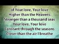 Planetshakers - Stronger Than A Thousand Seas (with Lyrics)