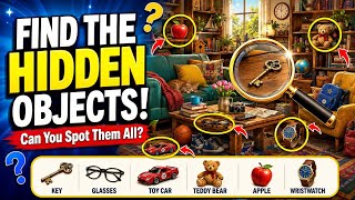 Find the Hidden Objects! 🔍 Can You Spot Them All?